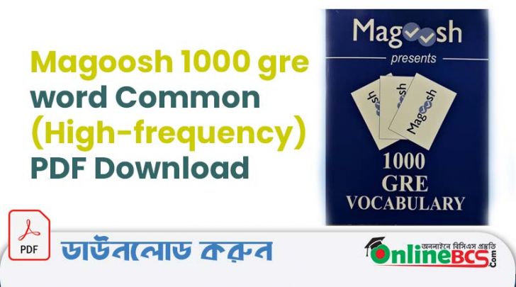 magoosh 1000 gre words pdf free download